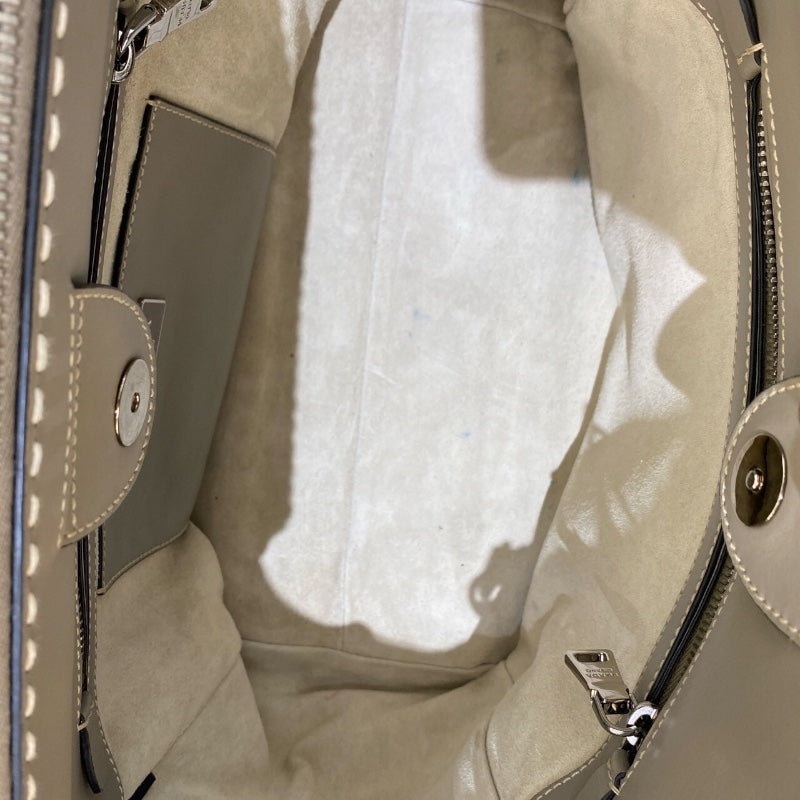 プラダ PRADA 2WAY ハンドバッグ BN2857 グレー レザー レディース ハンドバッグ