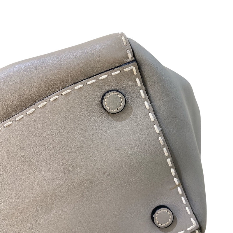 プラダ PRADA 2WAY ハンドバッグ BN2857 グレー レザー レディース ハンドバッグ