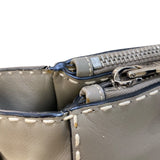 プラダ PRADA 2WAY ハンドバッグ BN2857 グレー レザー レディース ハンドバッグ