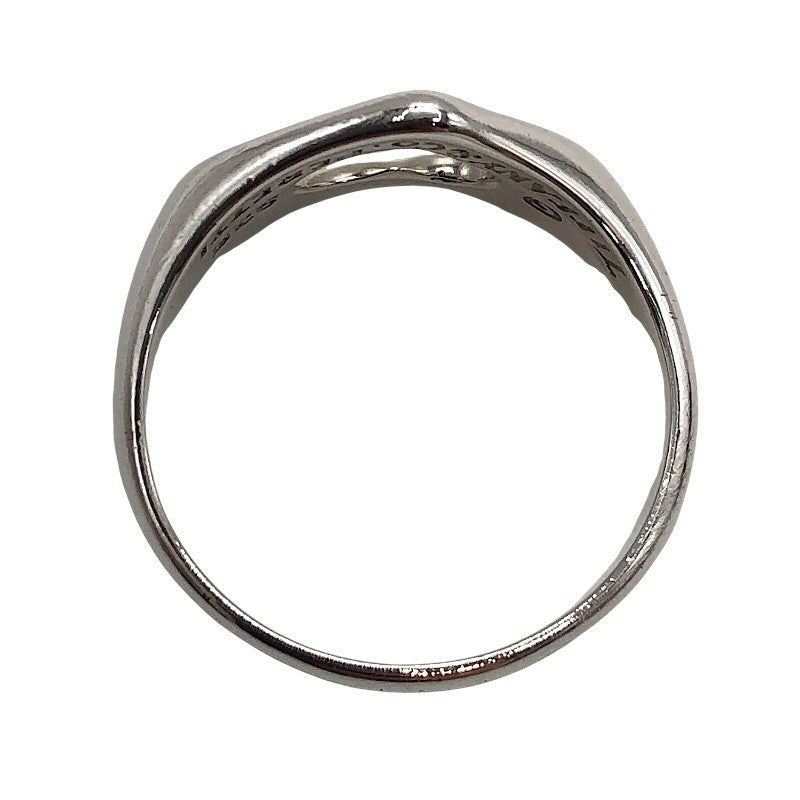 ティファニー TIFFANY＆CO オープンハートリング リング #51 11号 シルバー SV925 ジュエリー