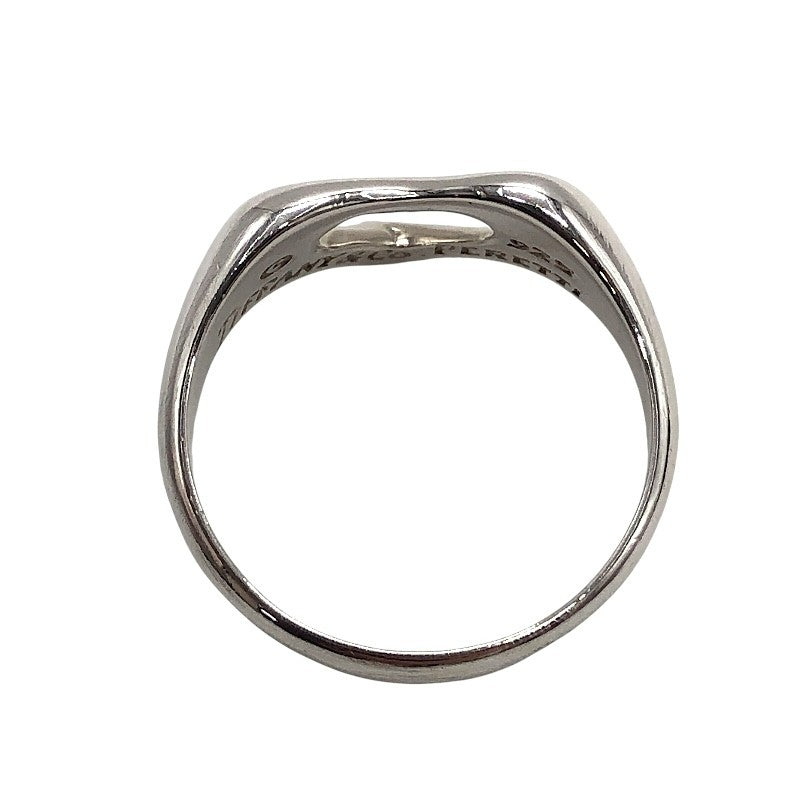 ティファニー TIFFANY＆CO オープンハートリング リング #51 11号 シルバー SV925 ジュエリー