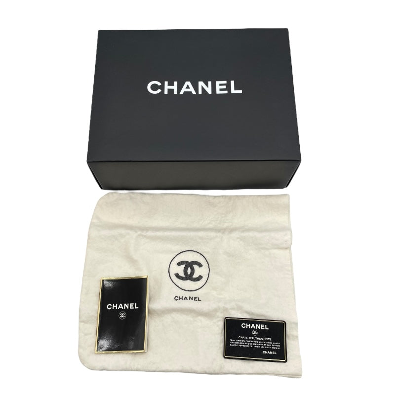シャネル CHANEL マトラッセ チェーンミニハンドバッグ イエロー GD金具 ラムスキン レディース ハンドバッグ