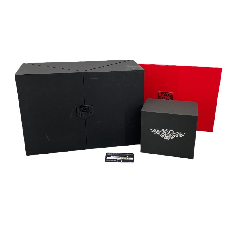 タグ・ホイヤー TAG HEUER カレラキャリバーホイヤー02 スポーツ クロノグラフ 160th CBN2A1D.BA0643 シルバー SS 自動巻き メンズ 腕時計