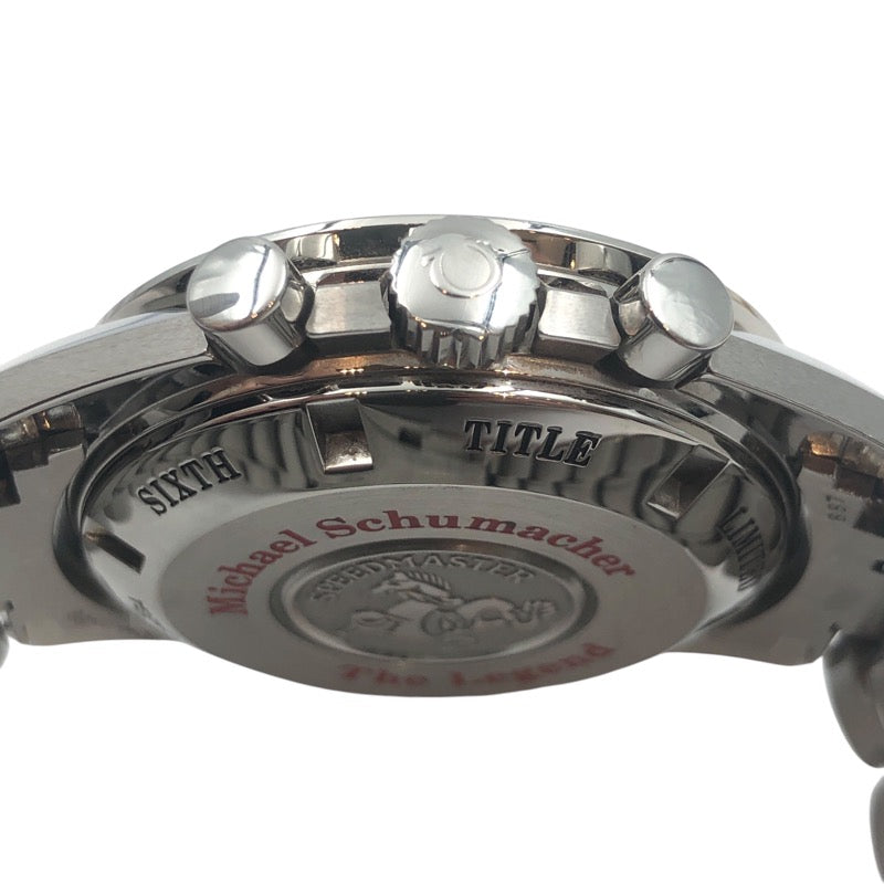 オメガ OMEGA スピードマスター レジェンド ミハエル・シューマッハ 3559.32 SS メンズ 腕時計