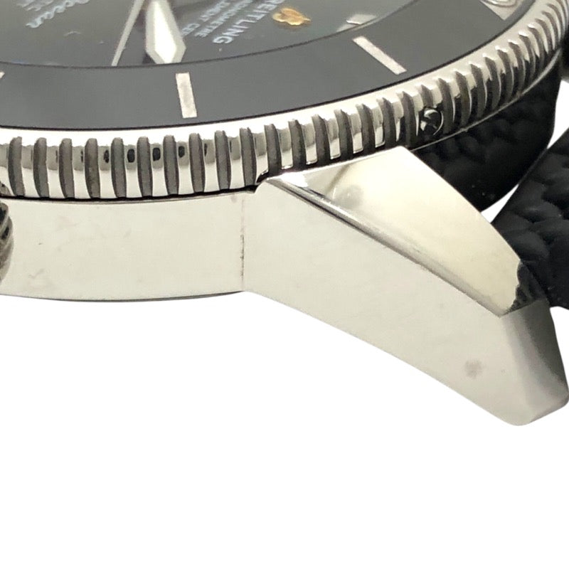 ブライトリング BREITLING スーパーオーシャンヘリテージ2 B20 AB2020 グリーン SS/ラバーストラップ 自動巻き メンズ 腕時計