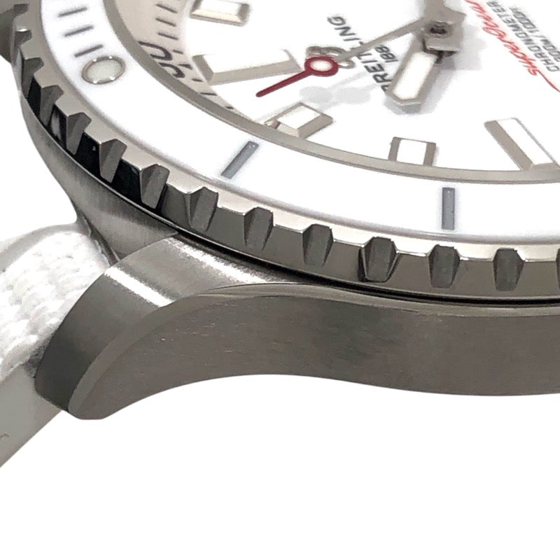 ブライトリング BREITLING スーパーオーシャン オートマチック42 ジャパンエディション A17375 ホワイト SS/ラバーベルト メンズ 腕時計