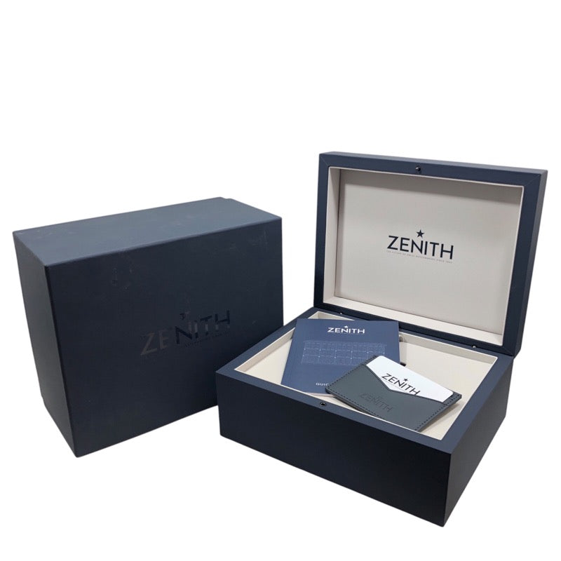ゼニス ZENITH クロノマスタースポーツ YOSHIDAスペシャルモデル 03.3107.3600/56.M3100 グリーン SS 自動巻き メンズ 腕時計