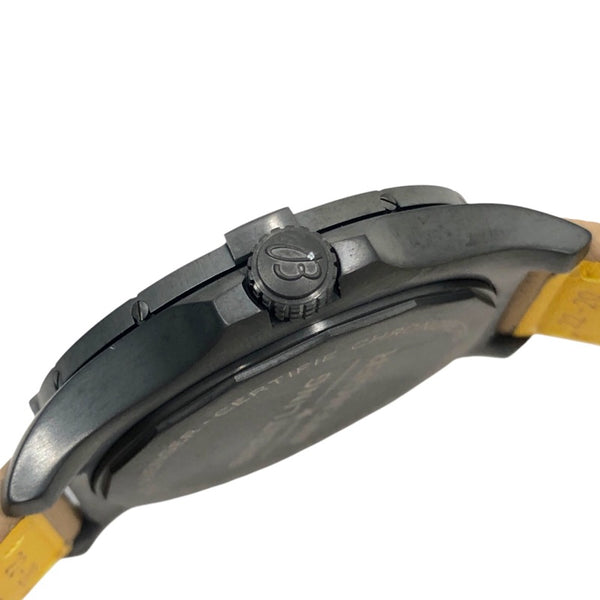 ブライトリング BREITLING アベンジャー オートマチック GMT45ナイトミッション  V32395 チタン/レザーストラップ 自動巻き メンズ 腕時計