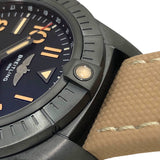 ブライトリング BREITLING アベンジャー オートマチック GMT45ナイトミッション  V32395 チタン/レザーストラップ 自動巻き メンズ 腕時計