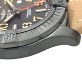 ブライトリング BREITLING アベンジャー オートマチック GMT45ナイトミッション  V32395 チタン/レザーストラップ 自動巻き メンズ 腕時計