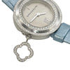 ヴァンクリーフ＆アーペル Van Cleef & Arpels チャーム ミニ ウォッチ VCAR029A00 シルバー K18WG/革ベルト クオーツ レディース 腕時計