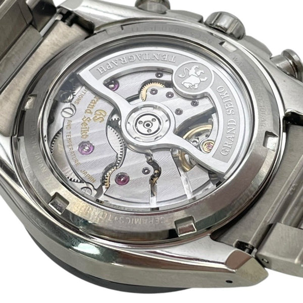 セイコー SEIKO エボリューション９ コレクション テンタグラフ SLGC001 ブルー（岩手山パターン） チタン 自動巻き メンズ 腕時計
