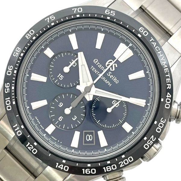 セイコー SEIKO エボリューション９ コレクション テンタグラフ SLGC001 ブルー（岩手山パターン） チタン 自動巻き メンズ 腕時計