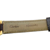 カルティエ Cartier バロンブルー 33MM W6920069 シルバー K18PG/革ベルト 自動巻き レディース 腕時計