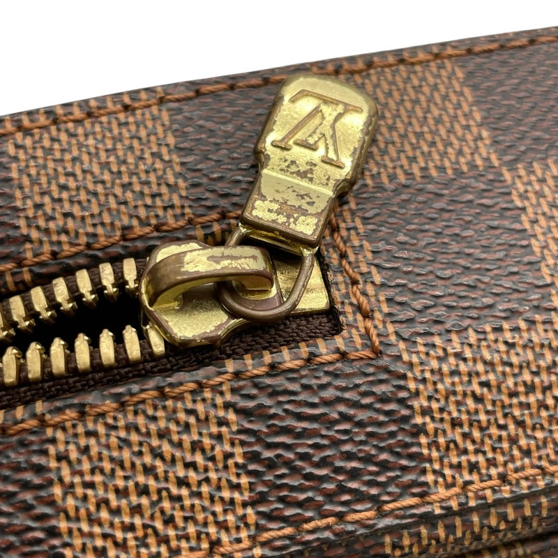 ルイ・ヴィトン LOUIS VUITTON ジェロニモス N51994 ブラウン ダミエキャンバス メンズ ボディバッグ