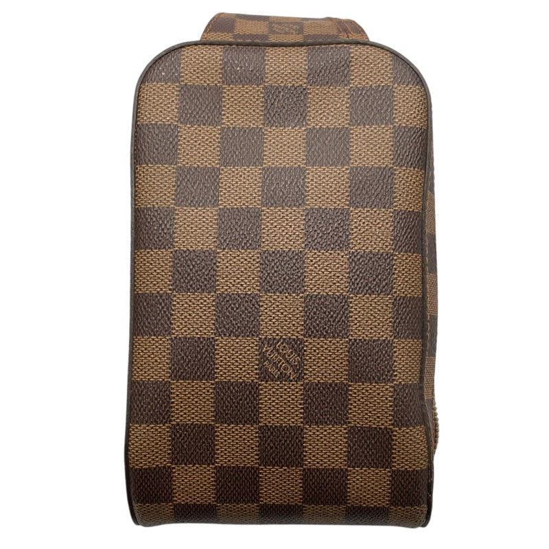 ルイ・ヴィトン LOUIS VUITTON ジェロニモス N51994 ブラウン ダミエキャンバス メンズ ボディバッグ