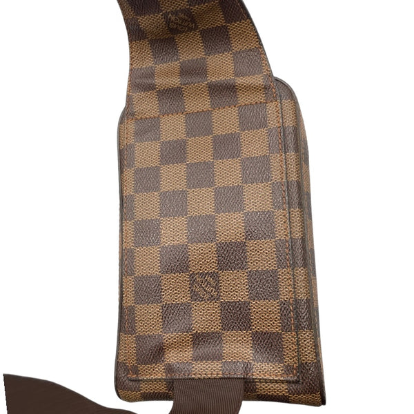ルイ・ヴィトン LOUIS VUITTON ジェロニモス N51994 ブラウン ダミエキャンバス メンズ ボディバッグ