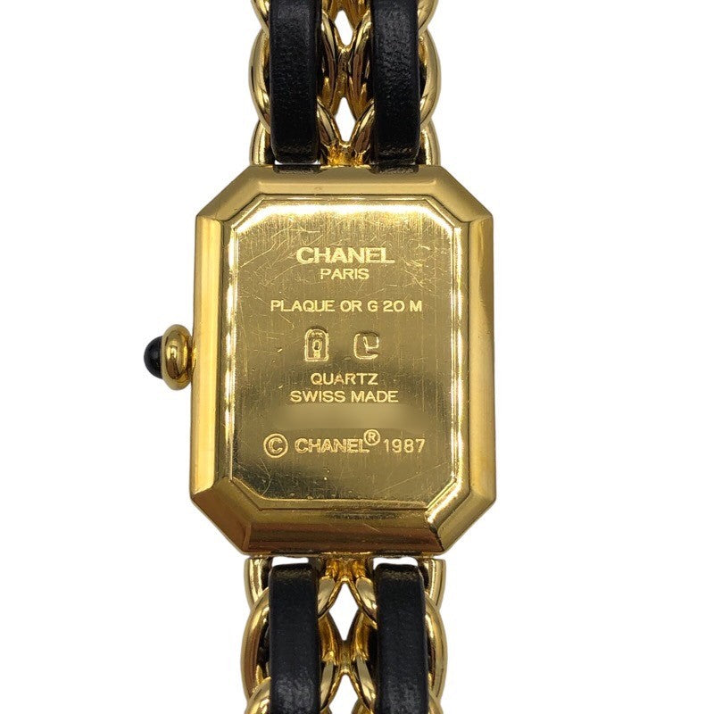 シャネル CHANEL プルミエール L H0001 GP レディース 腕時計 | 中古ブランドリユースショップ OKURA(おお蔵)