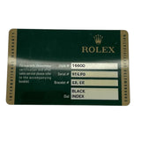 ロレックス ROLEX シードゥエラー 16600 ブラック SS 自動巻き メンズ 腕時計