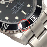 ロレックス ROLEX サブマリーナ 16610 ブラック×シルバー ステンレス メンズ 腕時計