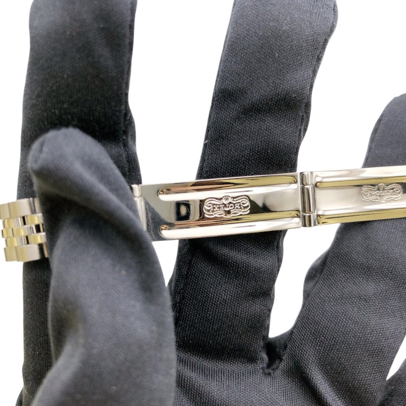 ロレックス ROLEX デイトジャスト 69174 シルバー SS/WG レディース 腕時計