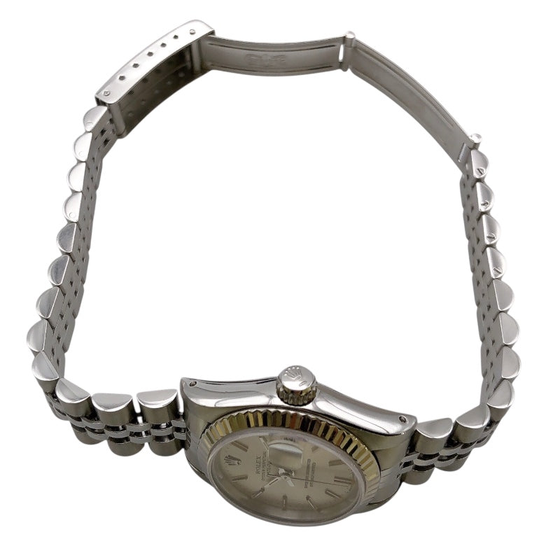 ロレックス ROLEX デイトジャスト 69174 シルバー SS/WG レディース 腕時計