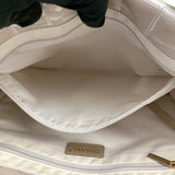 シャネル CHANEL ニュートラベルライントートバッグPM A20457 ベージュ ナイロンジャガード レディース トートバッグ