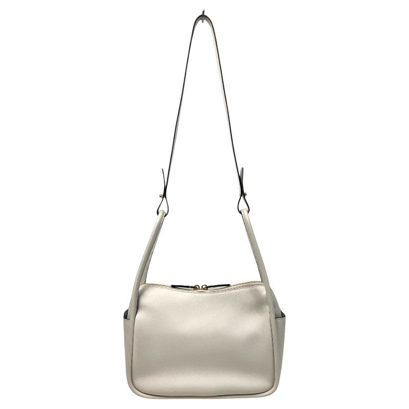 プラダ PRADA ダーリン ハンドバッグ 1BA451 ホワイト ゴールド