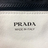 プラダ PRADA ダーリン ハンドバッグ 1BA451 ホワイト ゴールド金具 ソフトグレインレザー レディース ハンドバッグ