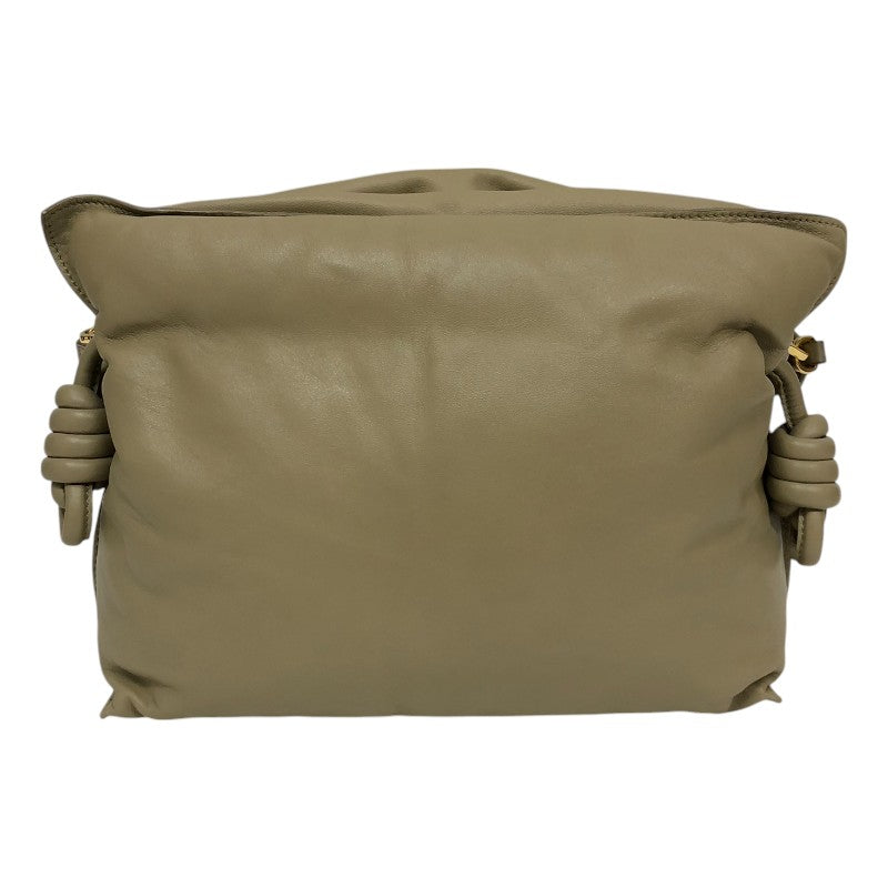 ロエベ LOEWE フラメンコ パファー A411FC2X37 カーキ カーフ レディース ショルダーバッグ