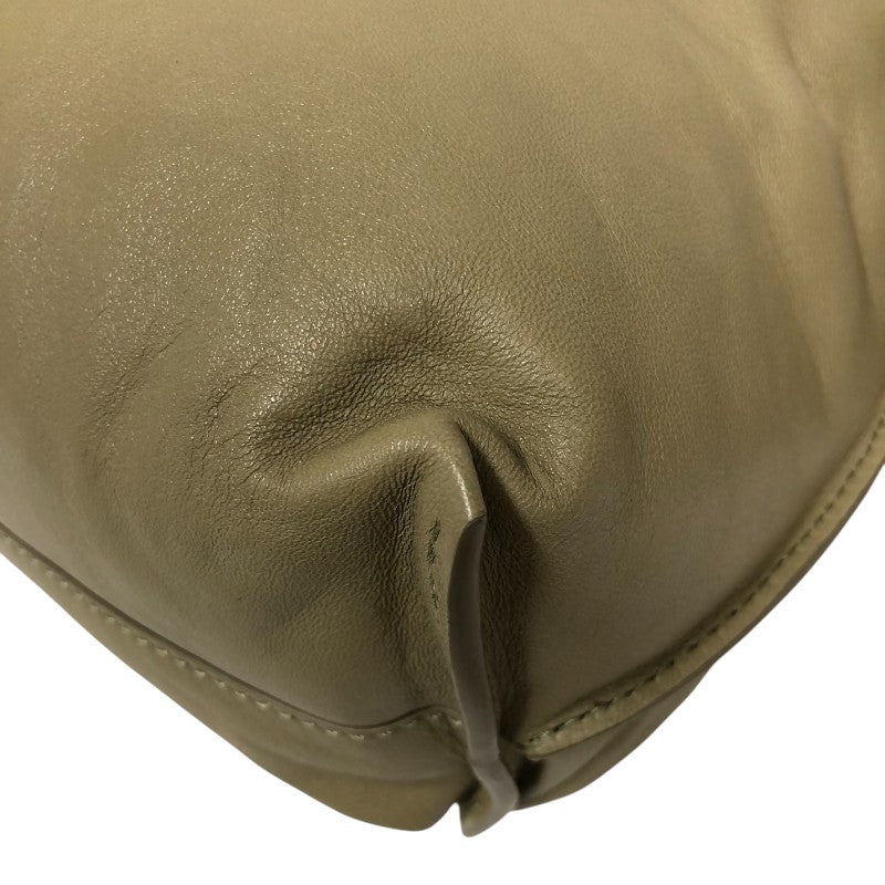 ロエベ LOEWE フラメンコ パファー A411FC2X37 カーキ カーフ レディース ショルダーバッグ