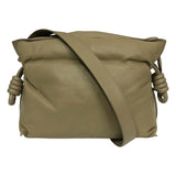 ロエベ LOEWE フラメンコ パファー A411FC2X37 カーキ カーフ レディース ショルダーバッグ