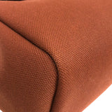 エルメス HERMES エールバッグジップPM Z刻 ブラウン シルバー金具 トワル レディース ショルダーバッグ