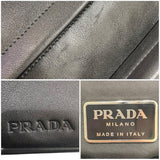 プラダ PRADA ショルダーバッグ ブラック レザー メンズ ショルダーバッグ
