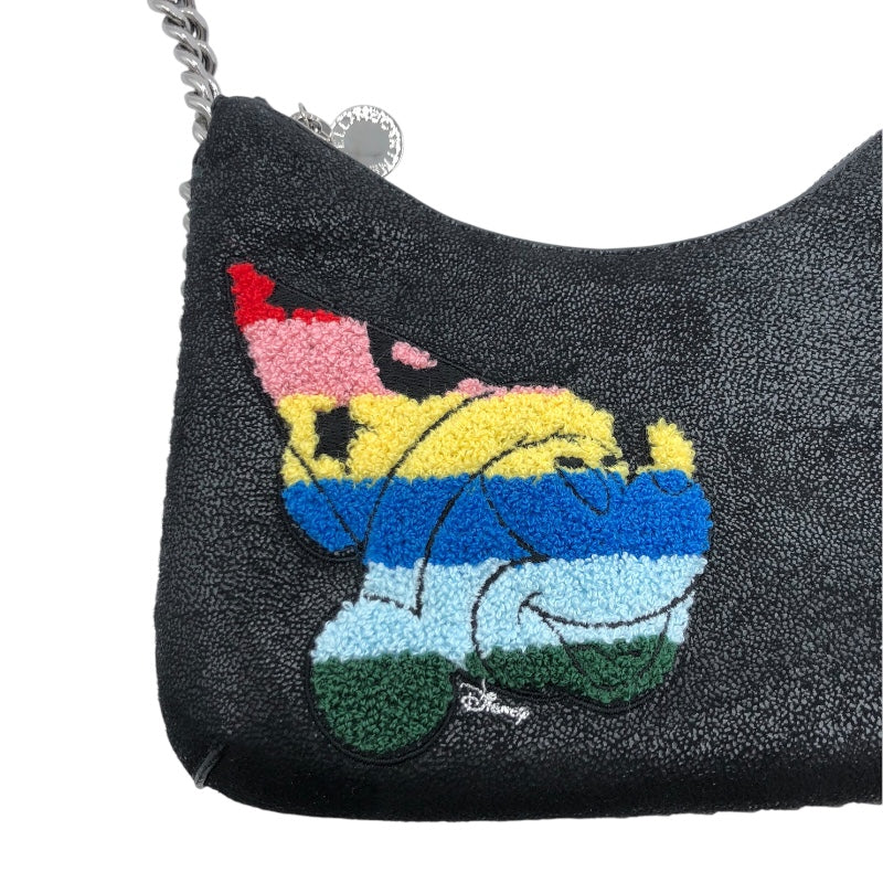 ステラ・マッカートニー STELLA McCARTNEY ファラベラミニショルダーディズニーコラボ 7B0001 ブラック ポリエステル レディース ショルダーバッグ
