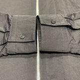 ボッテガ・ヴェネタ BOTTEGA VENETA 変形ポケットナイロンシャツジャケット ブラック ナイロン メンズ ナイロンジャケット