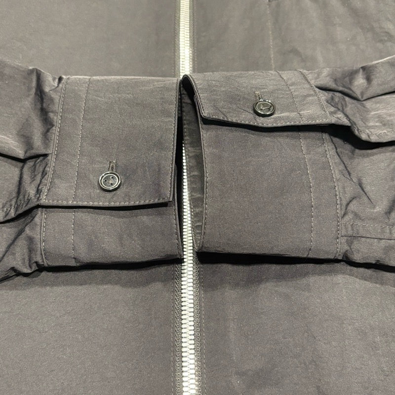 ボッテガ・ヴェネタ BOTTEGA VENETA 変形ポケットナイロンシャツジャケット ブラック ナイロン メンズ ナイロンジャケット