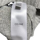 セリーヌ CELINE トリオン刺繡ボーダーニットセーター 2AH80322U グレー ウール メンズ ニット
