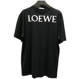 ロエベ LOEWE バックロゴプリントTシャツ H6109900PC BLK コットン メンズ 半袖Ｔシャツ