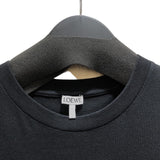 ロエベ LOEWE バックロゴプリントTシャツ H6109900PC BLK コットン メンズ 半袖Ｔシャツ