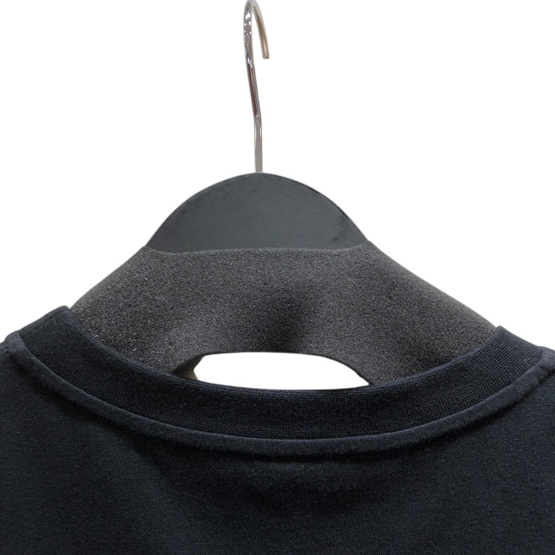 ロエベ LOEWE バックロゴプリントTシャツ H6109900PC BLK コットン メンズ 半袖Ｔシャツ