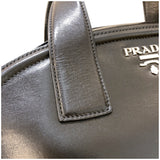 プラダ PRADA ハンドバッグ BN2512 ブラック シルバー金具 レザー レディース ハンドバッグ