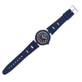 ブルガリ BVLGARI アルミニウム GMT BB40ATGMT ブルー アルミニウム/ラバーベルト 自動巻き メンズ 腕時計