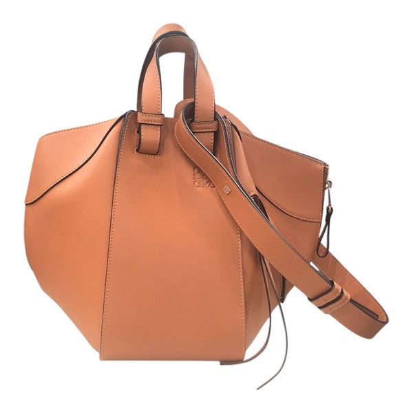 ロエベ LOEWE ハンモック スモール タン レザー レディース ショルダーバッグ
