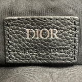ディオールオム DIOR HOMME サドルショルダー ネイビー キャンバス オブリークキャンバス レディース ショルダーバッグ