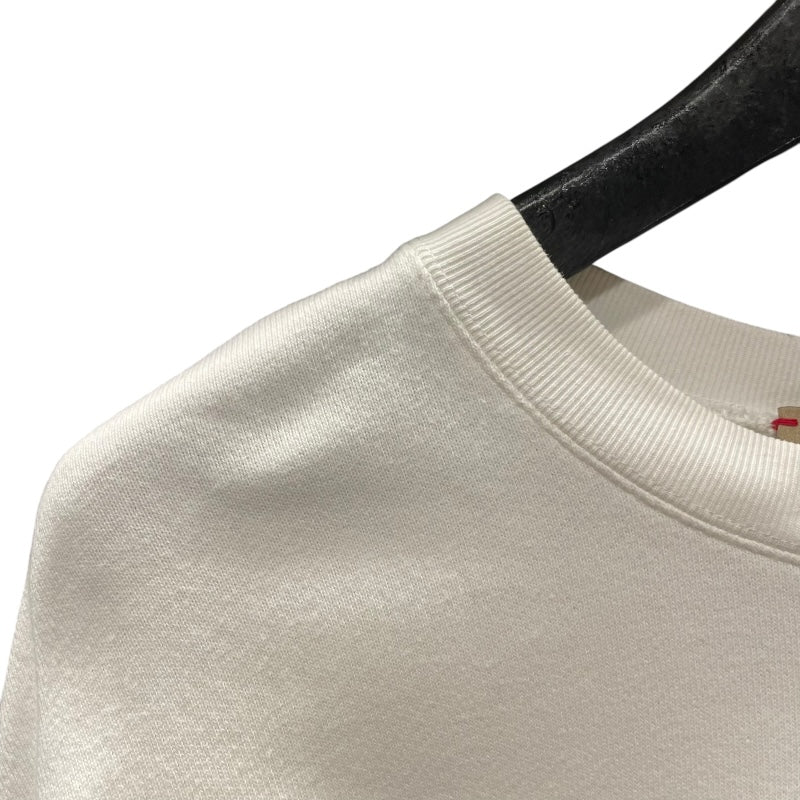 グッチ GUCCI X THE NORTH FACE ロゴスウェットシャツ ホワイト コットン メンズ スウェット
