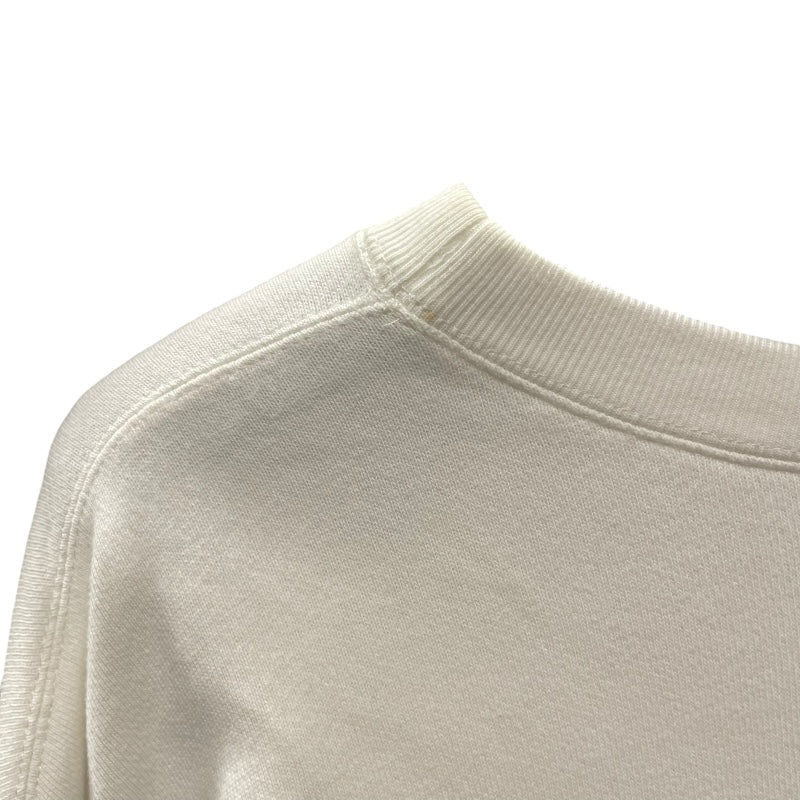 グッチ GUCCI X THE NORTH FACE ロゴスウェットシャツ ホワイト コットン メンズ スウェット