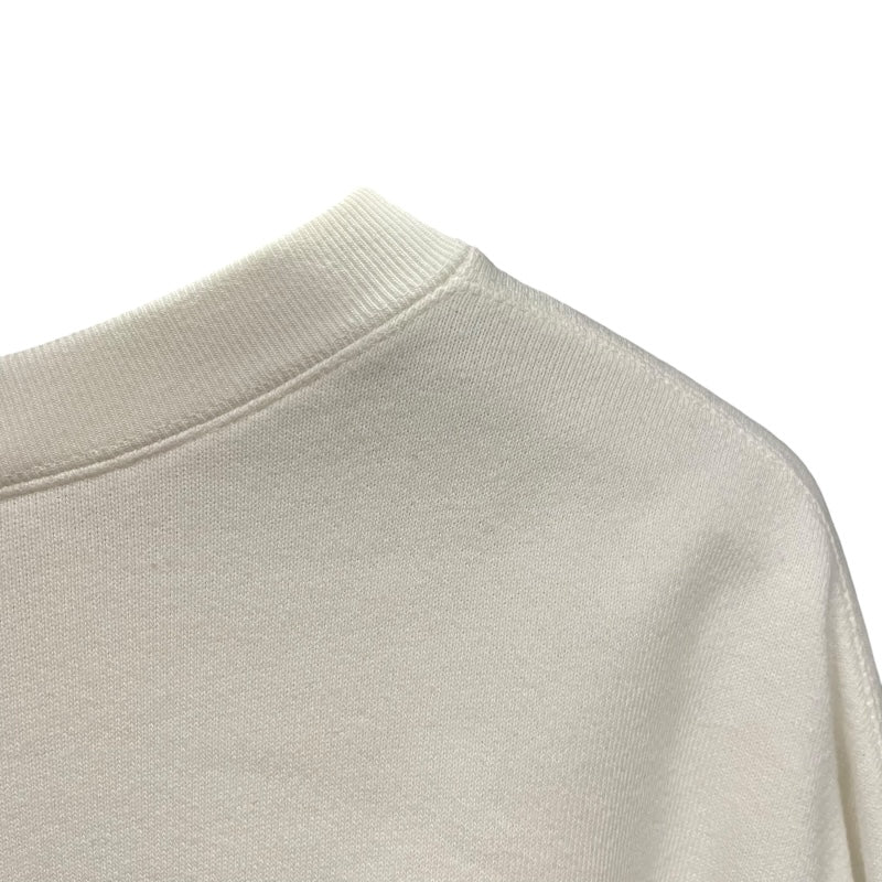 グッチ GUCCI X THE NORTH FACE ロゴスウェットシャツ ホワイト コットン メンズ スウェット