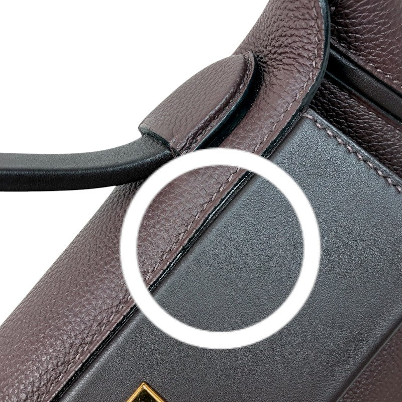 エルメス HERMES ヴァンキャトル29 Z刻 ショコラ ゴールド金具 トリヨン レディース 2wayハンドバッグ