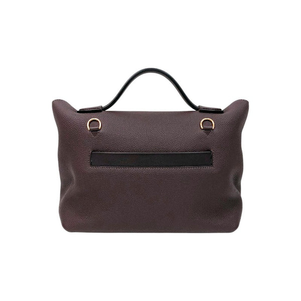エルメス HERMES ヴァンキャトル29 Z刻 ショコラ ゴールド金具 トリヨン レディース 2wayハンドバッグ